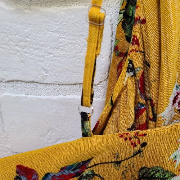 Floral yellow dress - Picture 6 of 10